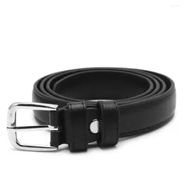 Belts 1 PC Fashion Woman Girls Leather Metal Pin Buckle Waist Belt Waistband Design Casual For Women