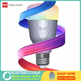 Control Yeelight 1SE Smart LED Bulb E27 6W RGBW Colorful Wifi Remote Control Smart Lamp For Google Assistant Alexa SmartThing Mihome APP