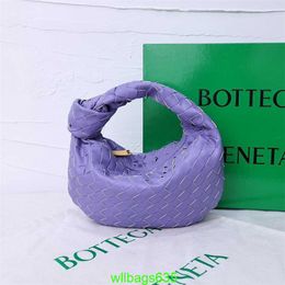 Tote Bag Jodie Womens Designer Bags BottegVeneta Handbag V2024 Early Spring Collection New Mini Jodie Woven Bag Genuine Leather Purple Woven have logo HBH1