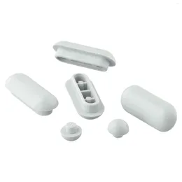 Toilet Seat Covers Top Cover Cushion Set Parts Replacement -proof ABS TPE Accessories Buffers Bumpers