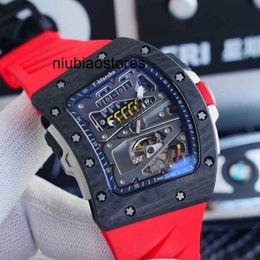 Mens Wristwatch World War Luxury Ii Special-shaped Mechanical Tritium Gas Mens Fashion Tide Silicon Tape Sport