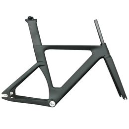 Bike Frames Toray Carbon Fibre T800 Track Frame Road Fixed Gear Frameset With Fork Seat Post Bicycle Tr013 Drop Delivery Sports Outdoo Dhduh