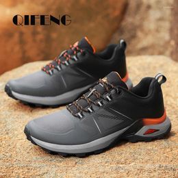 Casual Shoes 2024 Mens Fashion Outdoor Sports Mountain Climbing Red Sneakers Camouflage Rubber Footwear Black Summer Waterproof