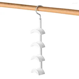 Hangers Closet Hooks 360-degree Rotation Four-layer Baseball Caps Rack Strong Hold Durable Hanger For Scarf