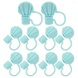Disposable Cups Straws Party Accessories Straw Covers Silicone Toppers Topper For Daily Decoration Drinks