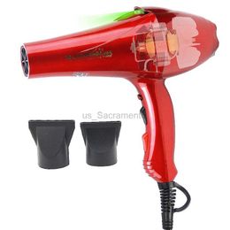 Hair Dryers Powerful Professional Salon Hair Dryer Negative Ion Blow Dryer Electric Hairdryer Hot/Cold Wind With Air Collecting Nozzle 240329