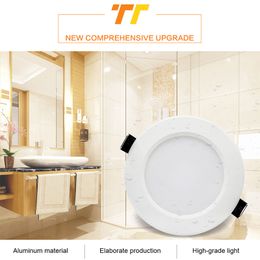 LED Downlight White Waterproof Dimmable 9W 12W 15W 7W 5W Recessed Spot Light Ceiling Lamp Home Lighting AC220V 230V for Bathroom
