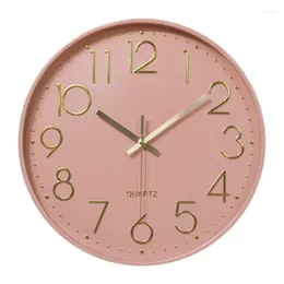 Wall Clocks Nordic Clock Minimalist Thick Border 3D Reloj De Pared Home Decor Decorations For Youth Room CNIM