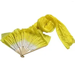 Decorative Figurines Taichi Kungfu Fan Dancing Fans Smooth Silk And Solid Material Hand For Casual Elegant Fashionable Occasion