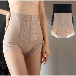Women's Shapers High Waist Panties Women Tummy Control Body Shapewear Flat Belly Shaping Postpartum Underwear Briefs Lace Slimming Shorts