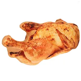 Pillow Throw Unique Roasted Chicken Design Household Plush Home Decoration