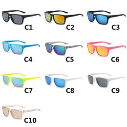 Cycling Sunglasses Men's Sports Goggles Outdoor Casual Sunglasses For Men and Women Uv400 Driving Riding Eyewear Dazzle Colour