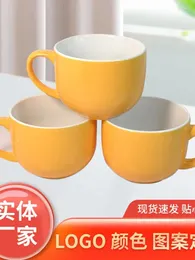 Mugs Zibo Ceramic Cup Mug Creative And Personalised Home Coffee With Handle Office Situation