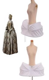 1pc Vintage White Crinoline Underskirt Petticoat Costume Accessories Women Mediaeval Victorian Cage Lolita Punk Cage Frame Renaissa9963898