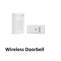 2024 Wireless Doorbell Gate Alarm Doorbell Stable Sensitivity Smart Home Battery Chime Doorbell Intercom System 12 Tune Songssmart home