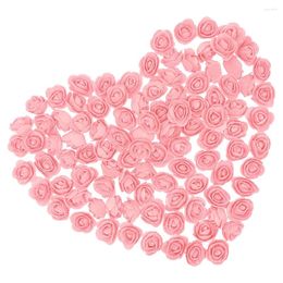 Decorative Flowers Simulation Rose Head Artificial Flower Heads Roses Craft For Crafts Small