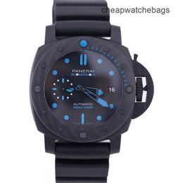 Panerai Automatic Watches Swiss Movment Watch Fiber Automatic Mechanical Watch Men's Pam00960 Waterproof Stainless steel High Quality Movement