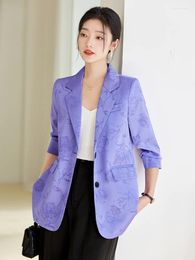 Women's Suits S-3XL High Quality Spring Autumn Women Small Suit Lady Jacket Casual Coat Clothing Korean Office Blazer Top 1piece