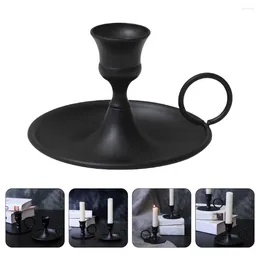Candle Holders Cone Holder Stand Candlestick Stands Decorate Iron Candleholder Household For Wedding