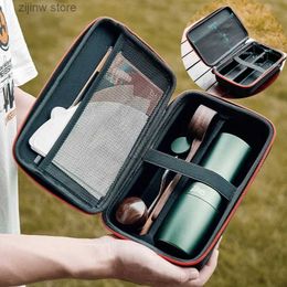 Other Home Storage Organization Hand-cranked Coffee Grinder Storage Bag Portable Coffee Grinder Protective Cover Universal Coffee Appliance Storage Bag Y240329