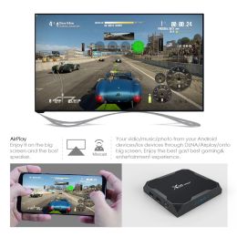 X96 Max Plus Smart TV Box Android 9 Amlogic S905X3 TVBOX 4G 32G 64G 5G Dual Wifi BT 4K 8K Media Player X96Max Set Top Box