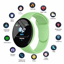 Women New Exercise D18 Real Stepcount Smartwatch Multi Function Step Connected Smart Watch For Men Pro Suitable For And Android