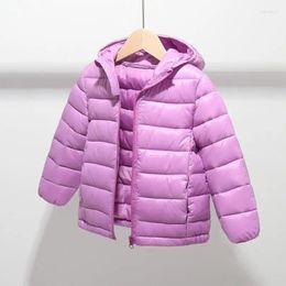 Down Coat 2024 Toddler Teenager Kids Jacket For Girl Hooded Cotton-padded Parkas Children Boys Girls Winter Long Coats Jackets