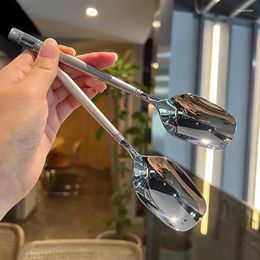 Spoons Stainless Steel Coffee Spoon Creative Long Handle Teaspoon Dessert Snack Scoop Ice Cream Mini Tableware Kitchen Tools