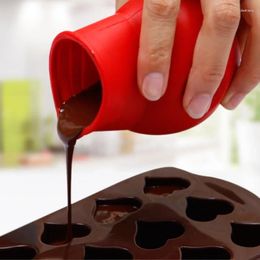 Baking Tools Practical Silicone Chocolate Melting Pot Mould Butter Sauce Milk Pouring 2024 Est Arrival