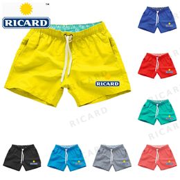 Bob Ricard Board Swimsuit Beach Quick Drying Trunks for Men Swimwear Sunga Boxer Briefs 240326