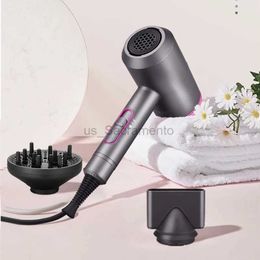 Hair Dryers High-Power Negative Ion Hair Dryer With Cold And Hot Air For Hair Care Household Nursing Hair Quality Small Mini 240329