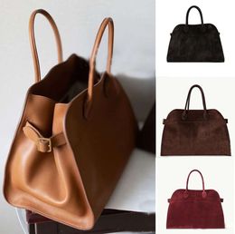 the row bag The Row Margaux Belt 15 Bag Luxury Designer closure detail Double top handles womens leather Handbags Fashion Shoulder Bags 99