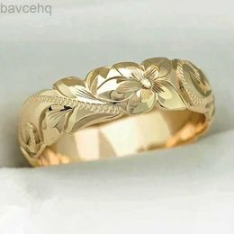 Wedding Rings CAOSHI Low-key Proposal Ring Female Wedding Band Metal Style Flower Shape Design Exquisite Finger Accessories for Engagement 24329