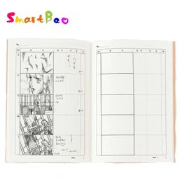 A4 Professional Animation Storyboard Template Sketchbook Notebook for Film Drawing Sketch and Plan Scenes Journal 240329