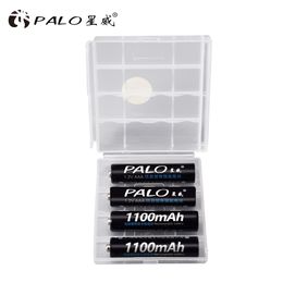 HOT PALO AA Battery 3000mah +1.2v AAA Rechargeable Batteries 1100mah with Smart AA Battery Charger 1.2v Ni-MH AA Aaa Toy Battery