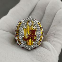 New arrival 2020 Alabama Football championship ring National gold champions rings for men286o