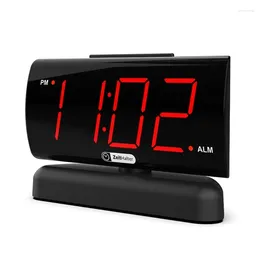 Table Clocks Large Screen LED Digital Alarm Clock With Snooze Function Bedroom Bedside