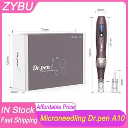 Dr.pen A10 Microneedle Dr Ultima Professional Derma Pen Electric Dermapen Skin Care Wrinkle Pigment Removal MTS Tools Face Mesotherapy Needle Roller Auto Stamp