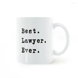 Mugs Lawyer Ever Mug Ceramic Cup Gifts 11oz