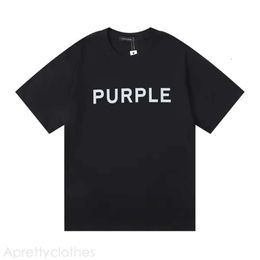 Purple brand purple jeans 2024 New T Shirt Designer Tees Mens T Shirts Women Loose Clothing Luxury Designers Short Sleeve Spring Summer Tide Tee 533