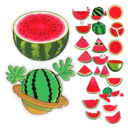 Gift Wrap 50 Pcs Bulletin Board Watermelon Birthday Stickers Pool Supplies