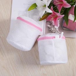 Laundry Bags 1 Pcs Lingerie Washing Home Use Mesh Sock Clothing Underwear Organiser Bra BagWashing Machine Protection Net