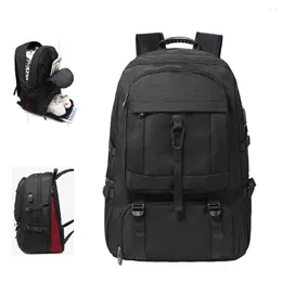Backpack Large Capacity Travel For Men Multifunctional Business Notebook USB Charging Waterproof Female Backbag