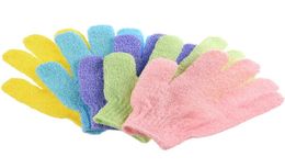 Exfoliating Bath Glove Body Scrubber Glove Nylon Shower Gloves Body Spa Massage Dead Skin Cell Remover1479340
