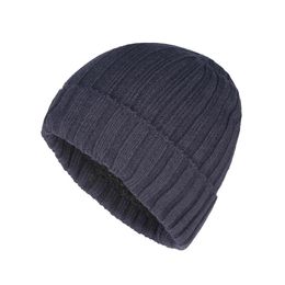 Connectyle Mens Classic Daily Skull Beanie Hat Soft Thick Fleece Lined with Earflaps Warm Winter RibKnitted Watch Cap 240311