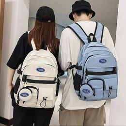 School Bags 2024 Multi-pocket Women Backpack High Quality Youth Waterproof Backpacks For Teenage Girls Boys Female Bag Bagpack