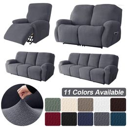 Chair Covers Jacquard Recliner Sofa Cover Armchair Case Anti-Dust High-Quality Lazy Boy Solid Colour Silpcovers For Home