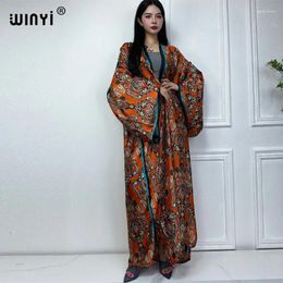 Kimono Africa Classic Cashew Print Beach Wear Cover-ups Elegant Cardigan Outfits For Women Vestidos Swimwear Coat