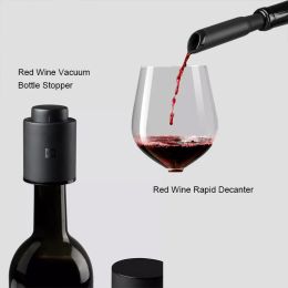 Mijia Automatic Bottle Opener for Red Wine Foil Cutter Electric Corkscrew Creative Opener Stopper Fast Decanter Set Gadgets