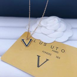 Luxury Style Pendant Gold-Plated Necklace Minimalist Style Boutique Necklace High-Quality New Womens Necklace With Box Birthday Party